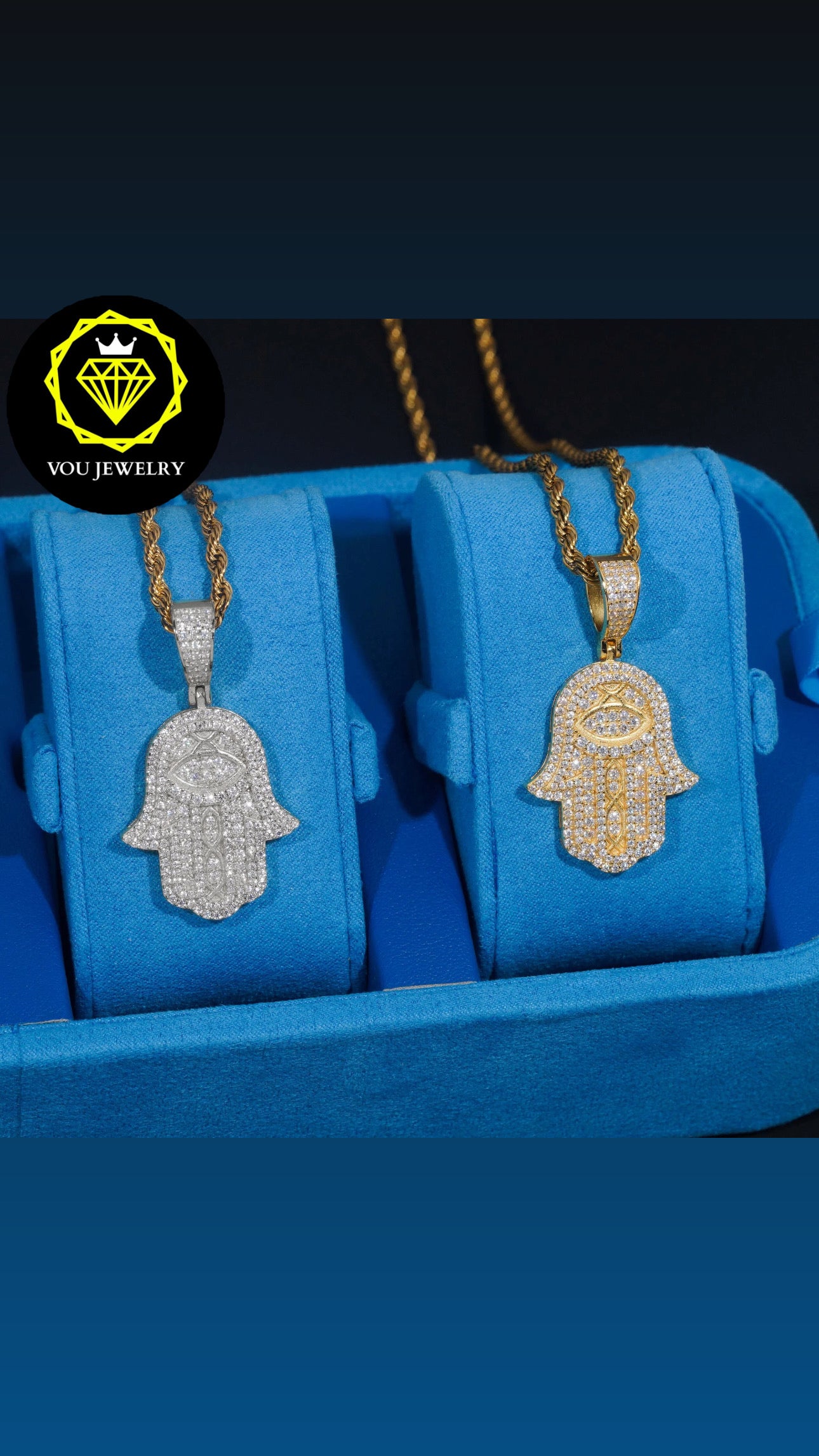 Hamsa pendant